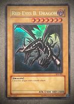Red-Eyes B. Dragon - Yu-Gi-Oh! Kaart, Ophalen of Verzenden, Gebruikt, Losse kaart, Foil
