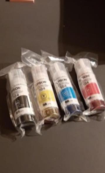inkt ecotank 104  beschikbaar voor biedingen