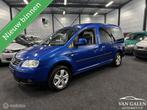 Volkswagen Caddy Maxi 1.6 7-Pers. Airco| Cruise|Apk nieuw, Voorwielaandrijving, Gebruikt, 4 cilinders, Blauw