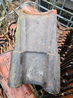 ca 150 st Dubbel romaanse dakpannen, Steen of Klei, Zwart, Ophalen of Verzenden, 15 m² of meer