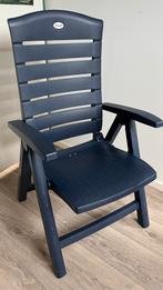 4 Hartman standenstoelen - donkerblauw, Ophalen, Gebruikt, Kunststof, Verstelbaar