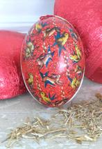 Candycontainer paasei “Zwaluwen, haasjes en kuikentjes “, Ophalen of Verzenden