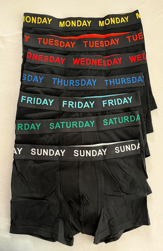 Boxershorts 7x NIEUW maat M, Kleding | Heren, Ondergoed, Boxer, Zwart, Ophalen of Verzenden