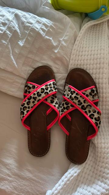 Leren red rag slippers meiden 28 beschikbaar voor biedingen