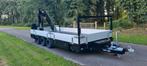 Kuiphuis K12 Plateauwagen met HIAB T-CLX 038-4 Laadkraan, Ophalen, Nieuw