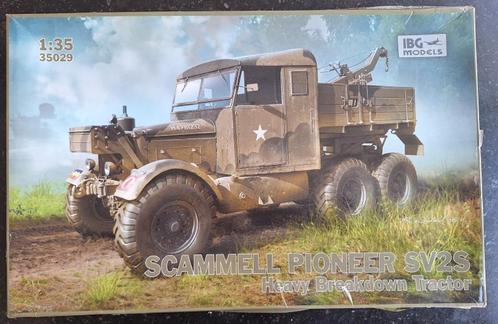 Scammel Pioneer SV2S - heavy breakdown tractor - IBG 1/35, Hobby en Vrije tijd, Modelbouw | Auto's en Voertuigen, Zo goed als nieuw