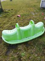 Speeltuin set: glijbaan, zandbak, schommel, trampoline, Ophalen of Verzenden, Gebruikt