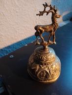 19eeuwse Hubertus bronzen Jachtbel, Antiek en Kunst, Ophalen of Verzenden, Brons