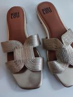 Mooie Slippers - Maat 40, Beige, Bibi Lou, Gedragen, Ophalen