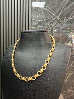 Prachtige 18k gouden massieve Collier, Verstelbaar, Nieuw, Ophalen of Verzenden, Goud