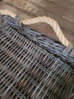 Groot stoer landelijk wilgentenen dienblad, Heikant 21 Kaatsheuvel, Belle Vieille Brocante, Ophalen of Verzenden, Zo goed als nieuw