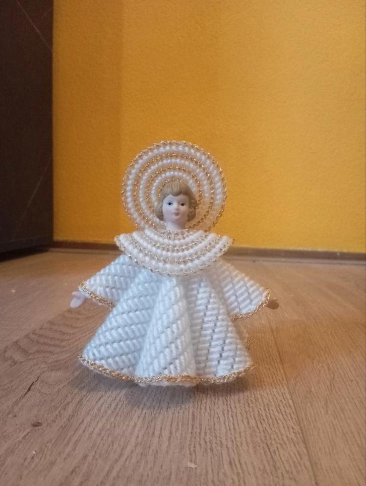 Schattige Engel Pop Ornament, Antiek en Kunst, Antiek | Woonaccessoires, Ophalen of Verzenden