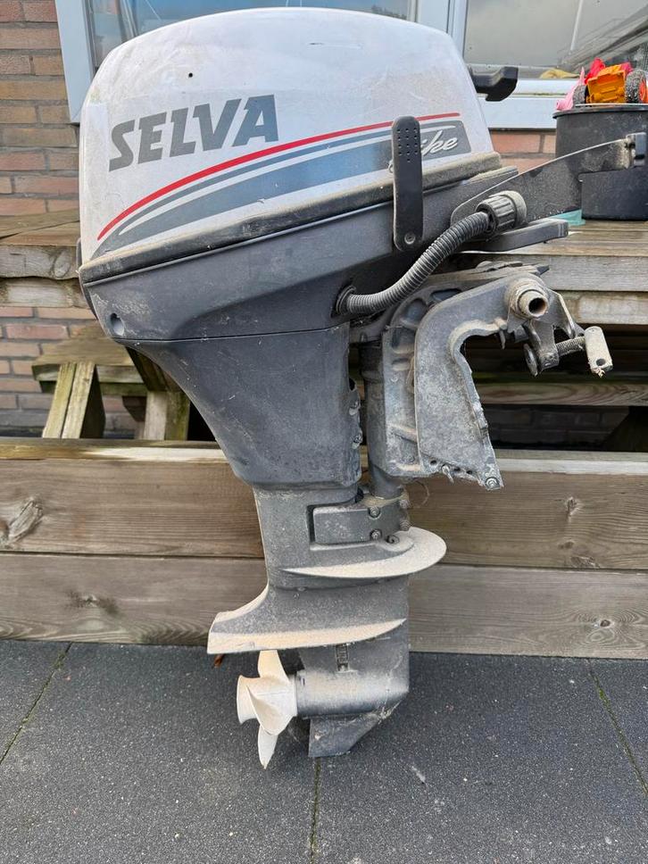 Selva Pike 9.9 Buitenboordmotor - 9.9PK, Watersport en Boten, Buiten- en Binnenboordmotoren, Gebruikt, Benzine, Buitenboordmotor