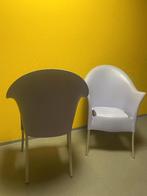 Stijlvolle Kunsstof Stoelen, Huis en Inrichting, Ophalen, Kunststof, Gebruikt, Twee