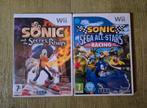 2 x Sonic voor de Wii, Gebruikt, Racen en Vliegen, Ophalen of Verzenden, 3 spelers of meer