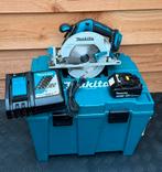 Makita DHS680 Cirkelzaag Complete set in Koffer, Cirkelzaag, Ophalen of Verzenden, Zo goed als nieuw, 30 tot 70 mm