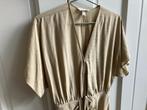 H&M jurk mt S beige, H&M, Verzenden, Beige, Zo goed als nieuw
