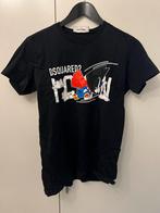 Dsquared2 T-shirt - Zwart - Maat M, Ophalen of Verzenden, Zo goed als nieuw, Maat 48/50 (M), Zwart