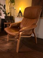 Vintage Skalma Deense Design Stoel Bentwood, Huis en Inrichting, Ophalen, Minder dan 50 cm, Gebruikt, Minder dan 75 cm