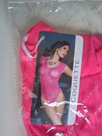 Roze Transparante Body, Coquette, Ophalen of Verzenden, Roze, Body of Korset
