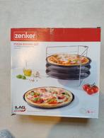 Zenker Pizza Bakset - 4 pizza's - Zo goed als nieuw, Ophalen of Verzenden, Zo goed als nieuw