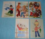 ansichtkaarten vintage nostalgie jaren 80 ongelopen, Ophalen of Verzenden, 1980 tot heden, Ongelopen, Kinderen