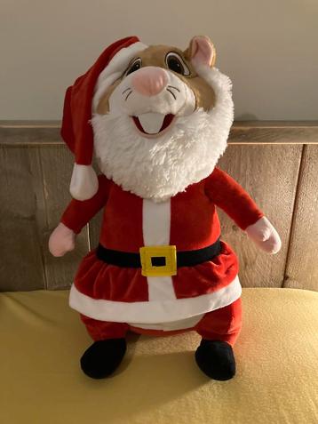 *Grote XL Albert Heijn kersthamster 45 cm* beschikbaar voor biedingen