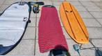 Houten Surfboard met Draagtas, Watersport en Boten, Golfsurfen, Ophalen, Gebruikt, Longboard, Met koord