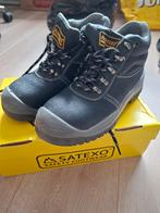 Satexo veiligheidsschoenen, Ophalen of Verzenden, Zo goed als nieuw, Zwart, Werkschoenen