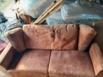 Mooie comfortabele bruine bank, Huis en Inrichting, Banken | Bankstellen, Ophalen, Gebruikt, 150 tot 200 cm, Driepersoons