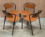 25 x Vintage schoolstoelen houten cafe stoelen bistro retro, Huis en Inrichting, Stoelen, Ophalen of Verzenden, Zo goed als nieuw