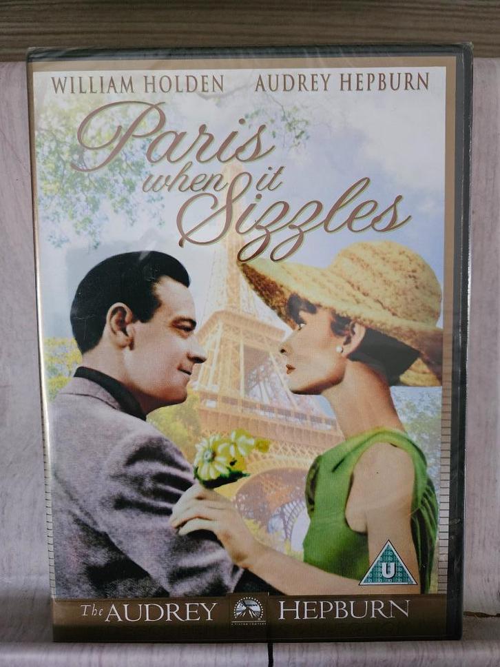 Paris When It Sizzles (1964) W Holden  A Hepburn  Dvd NIEUW, Cd's en Dvd's, Dvd's | Klassiekers, Nieuw in verpakking, Komedie