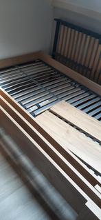 1 persoons bed, Huis en Inrichting, Ophalen, 90 cm, Eenpersoons, Bruin