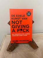 Mark Manson - De edele kunst van not giving a fuck, Boeken, Ophalen of Verzenden, Zo goed als nieuw, Mark Manson