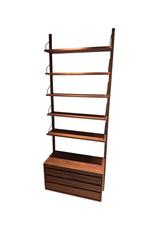 Wandmeubel Royal System Denmark, Poul Cadovius, Ophalen, Gebruikt, 25 tot 50 cm, 200 cm of meer