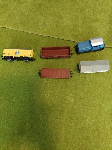 Locomotief en Wagons - Modelspoor beschikbaar voor biedingen