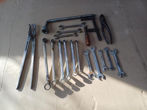 handgereedschap, tangen, steek en ringsleutels, ook Engelse, Doe-het-zelf en Verbouw, Gereedschap | Handgereedschap, Gebruikt