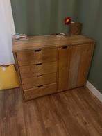 Steigerhouten Commode - Zelfgemaakt, Huis en Inrichting, Kasten | Dressoirs, Ophalen, Gebruikt, 50 tot 100 cm, Met lade(s)