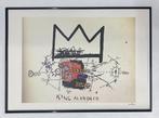 J-M BASQUIAT : XXL-lithografie. Wordt geleverd met lijst., Ophalen of Verzenden