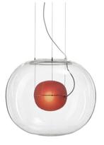 Brokis hanglamp Big One Large Red 54 cm, Huis en Inrichting, Lampen | Hanglampen, Modern, Ophalen of Verzenden, Zo goed als nieuw