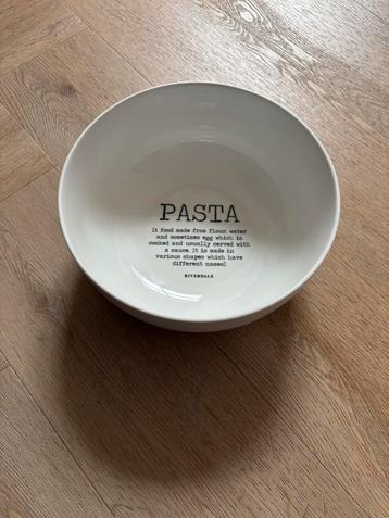 Riverdale Pastabak Porselein - Nieuw! beschikbaar voor biedingen
