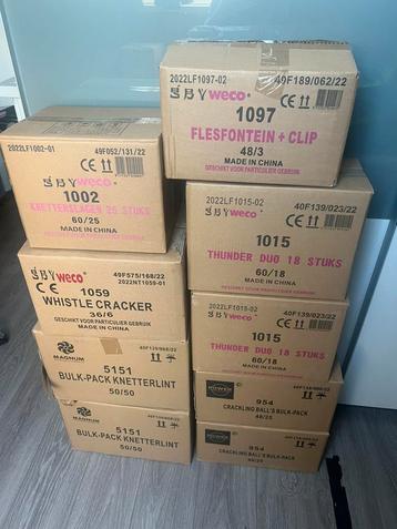 Partij vuurwerk kindervuurwerk!!!! beschikbaar voor biedingen