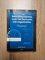 Bedrijfseconomie voor het besturen van organisaties -Opgaven, Gelezen, Ophalen of Verzenden, A.W.W. Heezen, Economie en Marketing