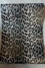 Behang Jungle Club leopard panter, Ophalen of Verzenden, Minder dan 10 m², Grijs