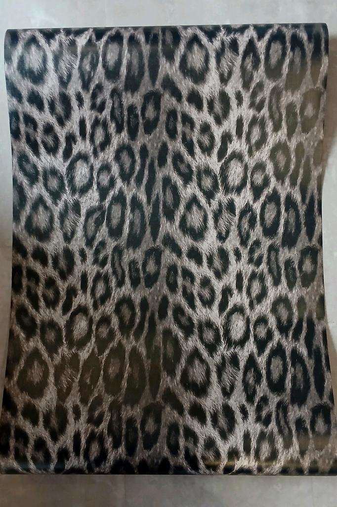 Behang Jungle Club leopard panter, Huis en Inrichting, Stoffering | Behang, Zwart, Grijs, minder dan 10 m², Ophalen of Verzenden