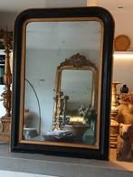 Mooie grote Antieke Franse Spiegel, Antiek en Kunst, Antiek | Spiegels, Ophalen, Rechthoekig, 50 tot 100 cm