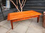 Kersenhouten salontafel,mooi geleefd, Ophalen, Gebruikt, 100 tot 150 cm, 50 tot 100 cm