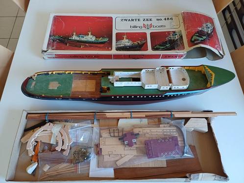 BILLING BOATS zwart zee bouwdoos, Hobby en Vrije tijd, Modelbouw | Boten en Schepen, Gebruikt, Overige merken, Ophalen of Verzenden