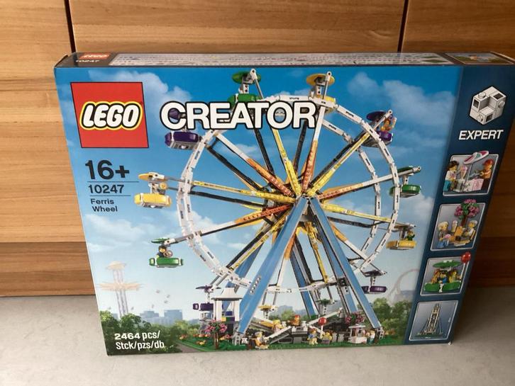 Lego Creator Expert 10247 Reuzenrad, Kinderen en Baby's, Speelgoed | Duplo en Lego, Zo goed als nieuw, Lego, Complete set, Ophalen of Verzenden