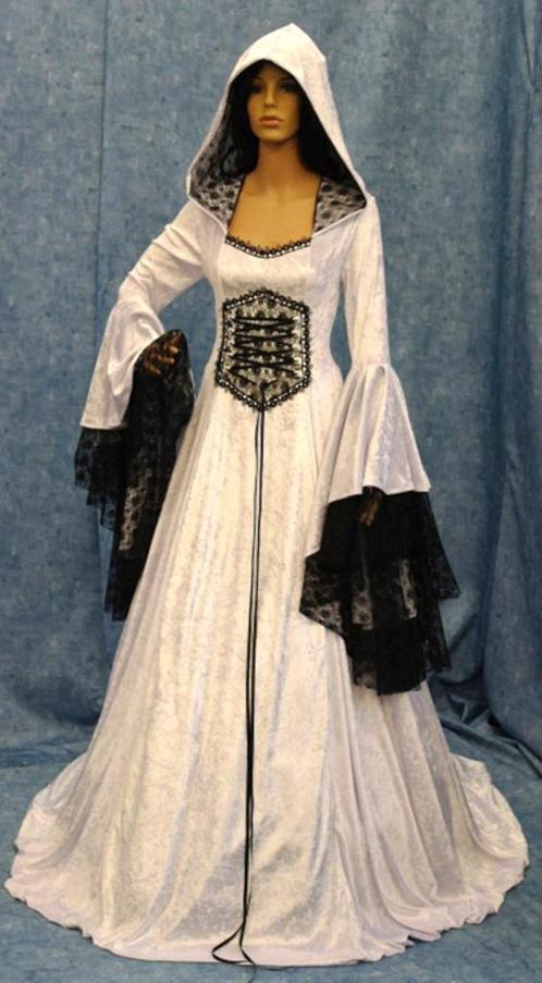 Witte victoriaanse jurk (steampunk renaissance middeleeuwse), Kleding | Dames, Carnavalskleding en Feestkleding, Nieuw, Kleding